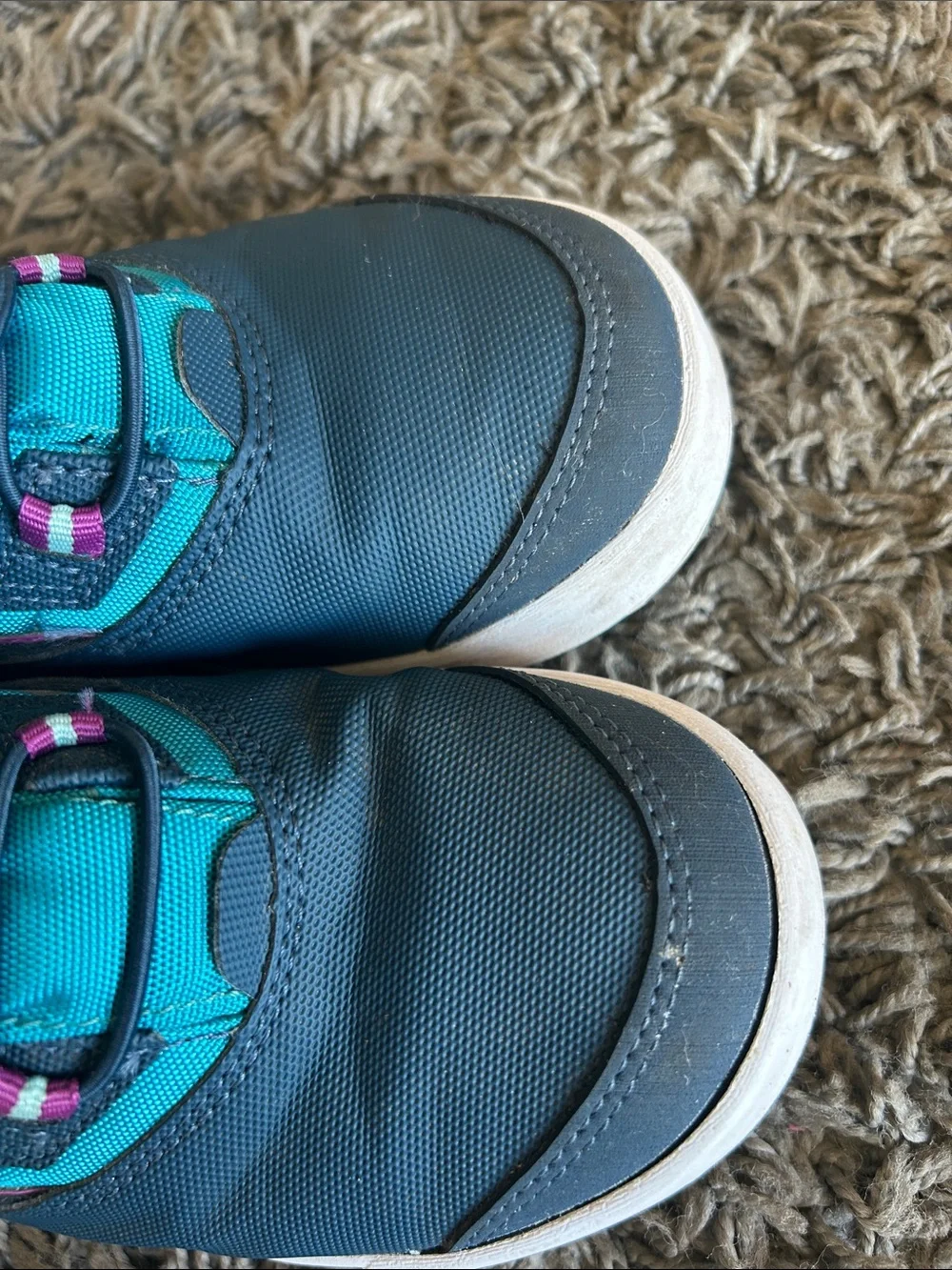 Merrell Snow Bank 3.0 Waterproof Snow Boots Kids Size 13M Blue Pink